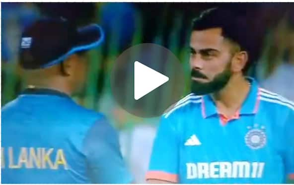 [Watch] Sanath Jayasuriya Has Intense Conversation With Kohli Amidst DRS Controversy